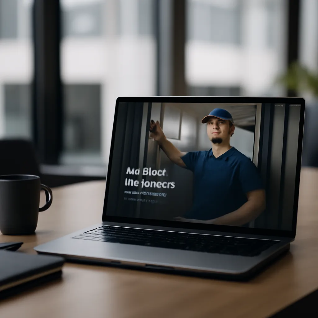 Asansör Teknisyeni için profesyonel web sitesi ve dijital çözümler