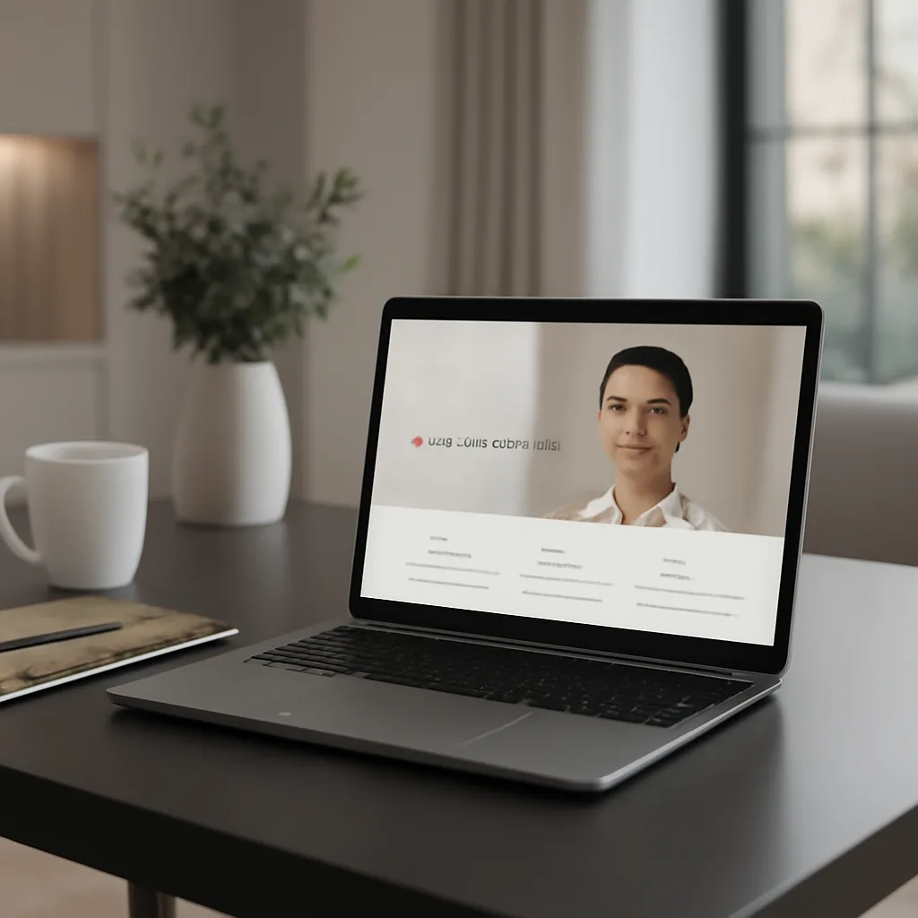 Dermatolog için profesyonel web sitesi ve dijital çözümler
