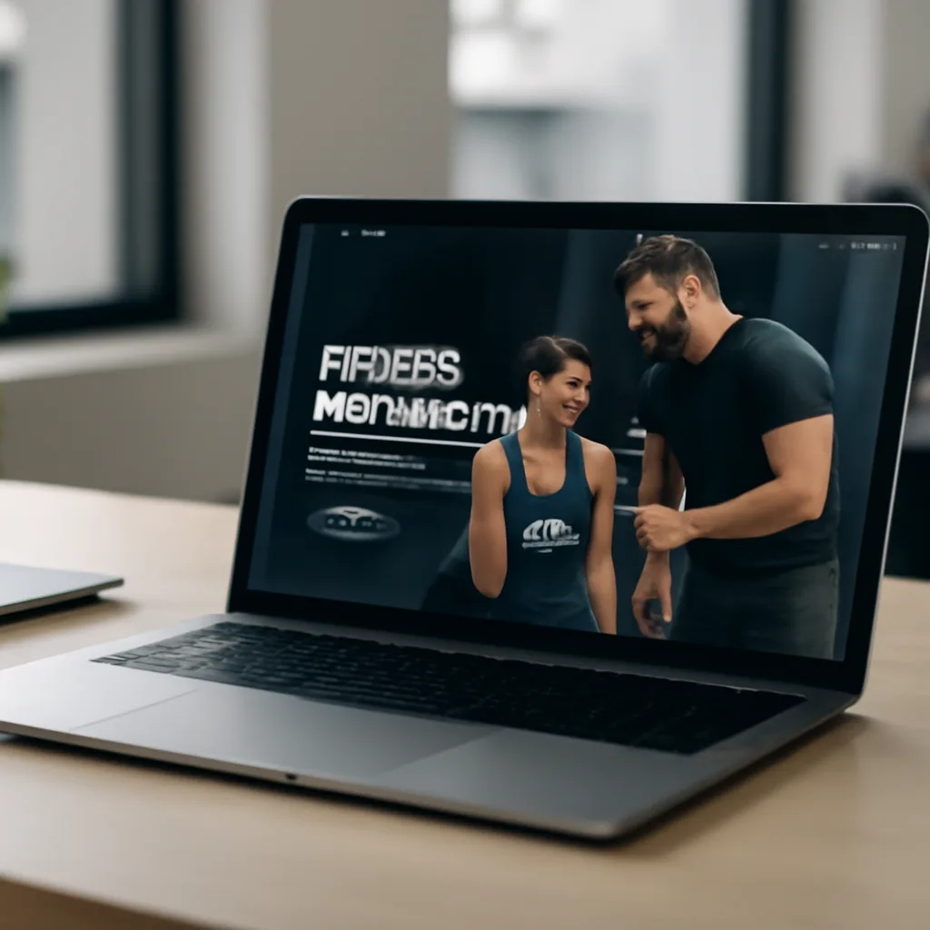 Fitness Antrenörü için profesyonel web sitesi ve dijital çözümler
