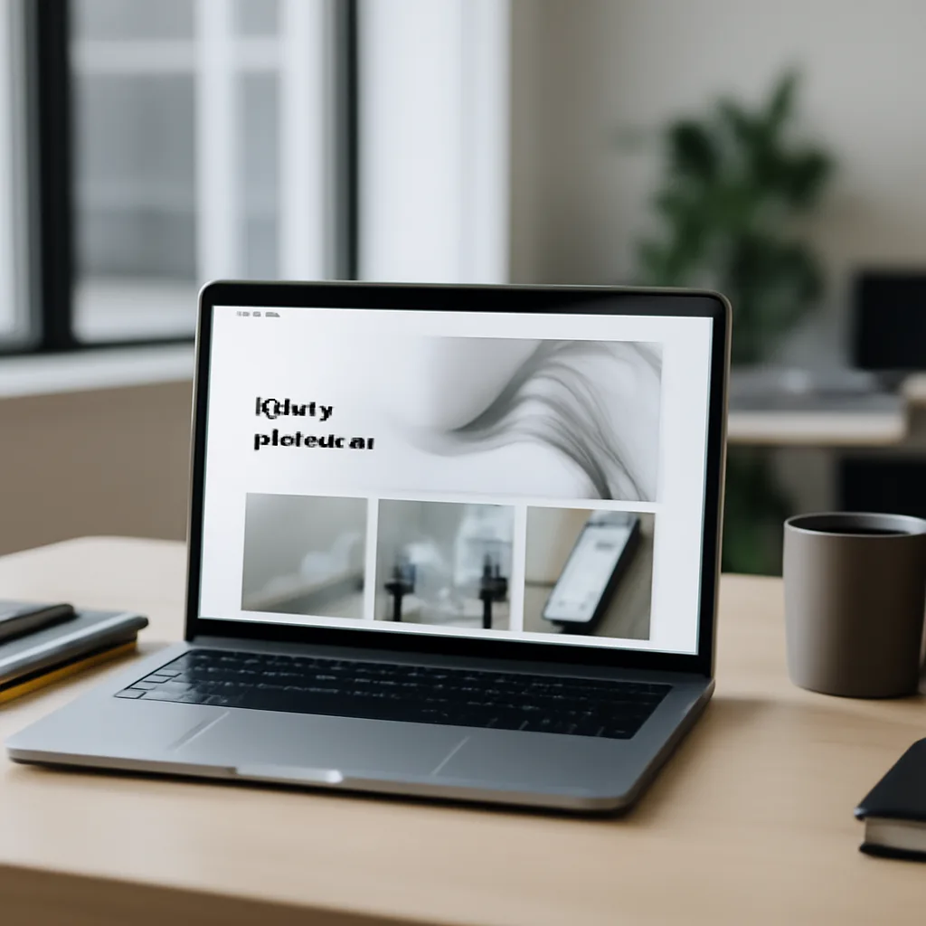 Grafik Tasarımcı için profesyonel web sitesi ve dijital çözümler