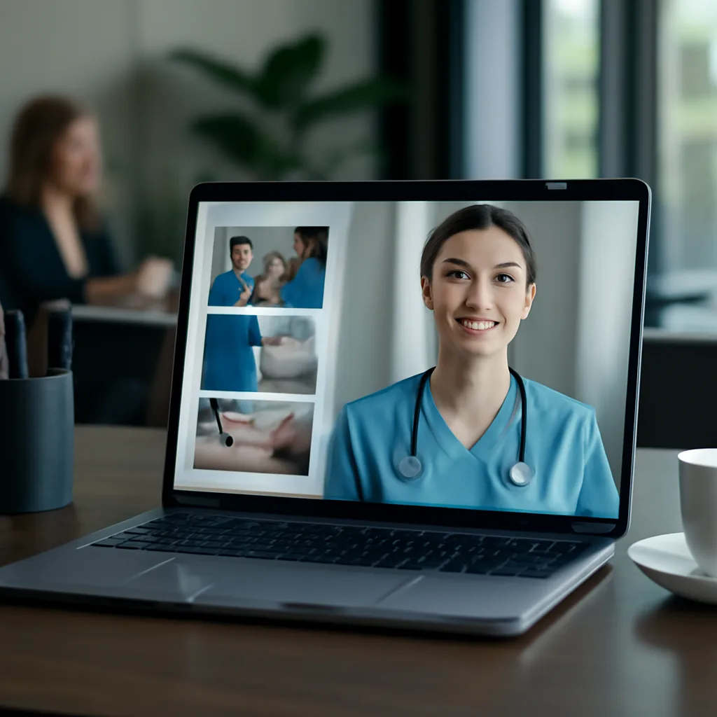 Hemşire için profesyonel web sitesi ve dijital çözümler