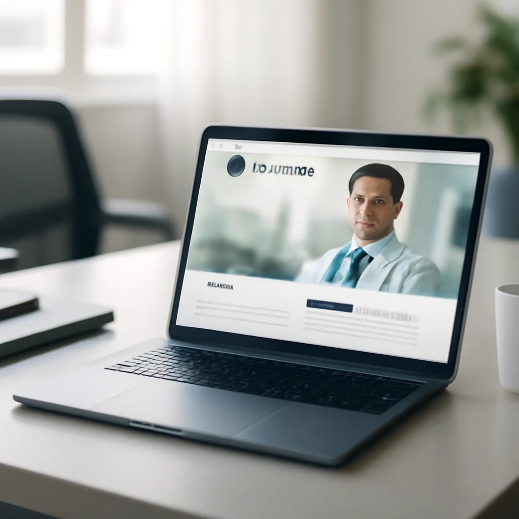 Kardiyolog için profesyonel web sitesi ve dijital çözümler