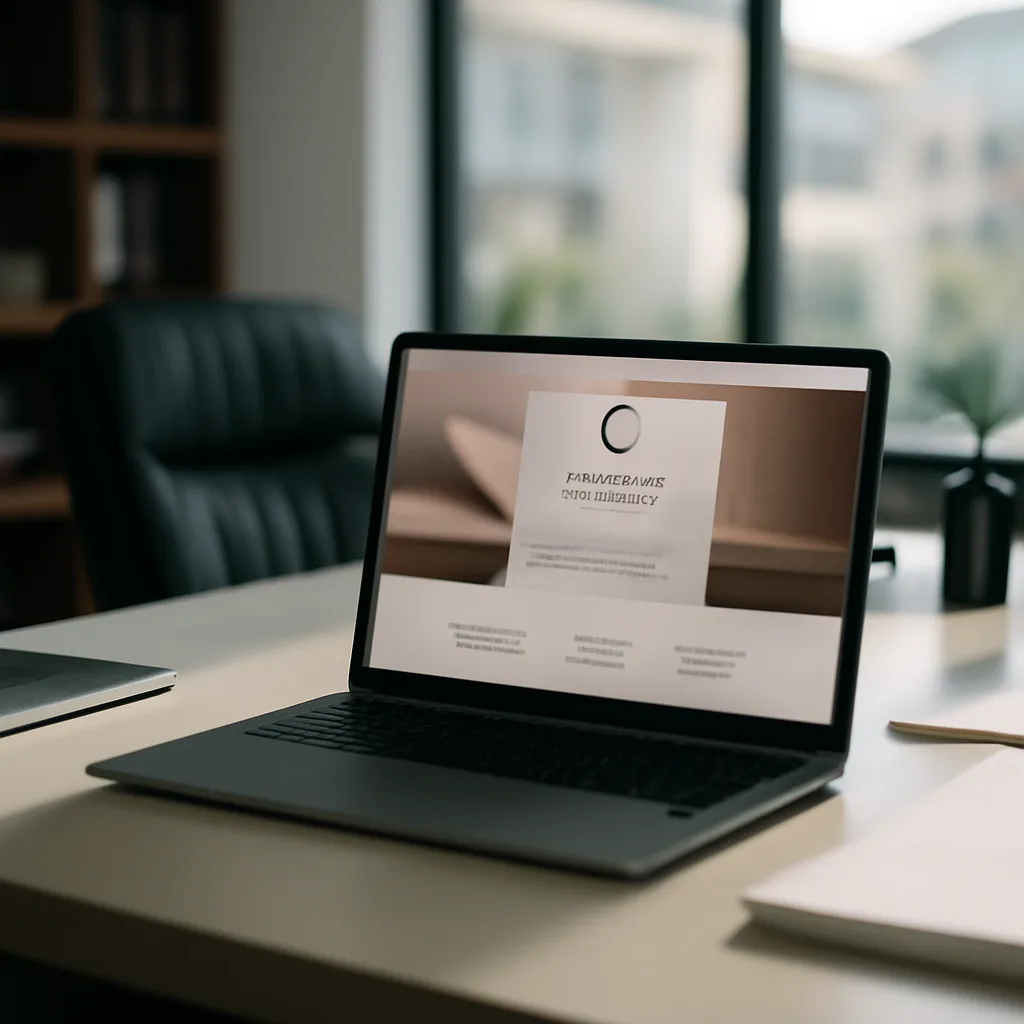 Muhasebeci için profesyonel web sitesi ve dijital çözümler