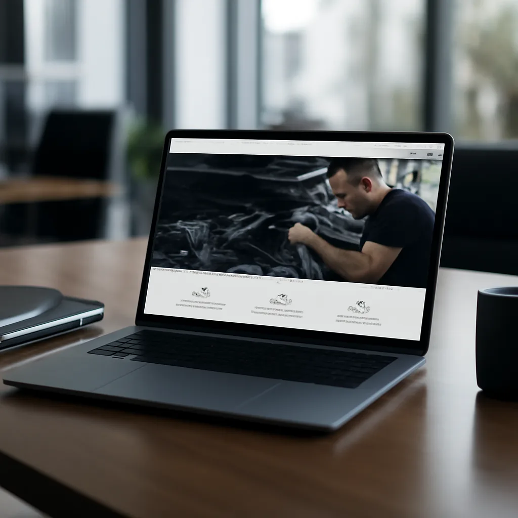 Oto Elektrikçisi için profesyonel web sitesi ve dijital çözümler