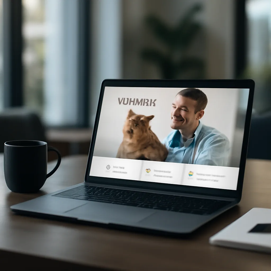 Veteriner için profesyonel web sitesi ve dijital çözümler