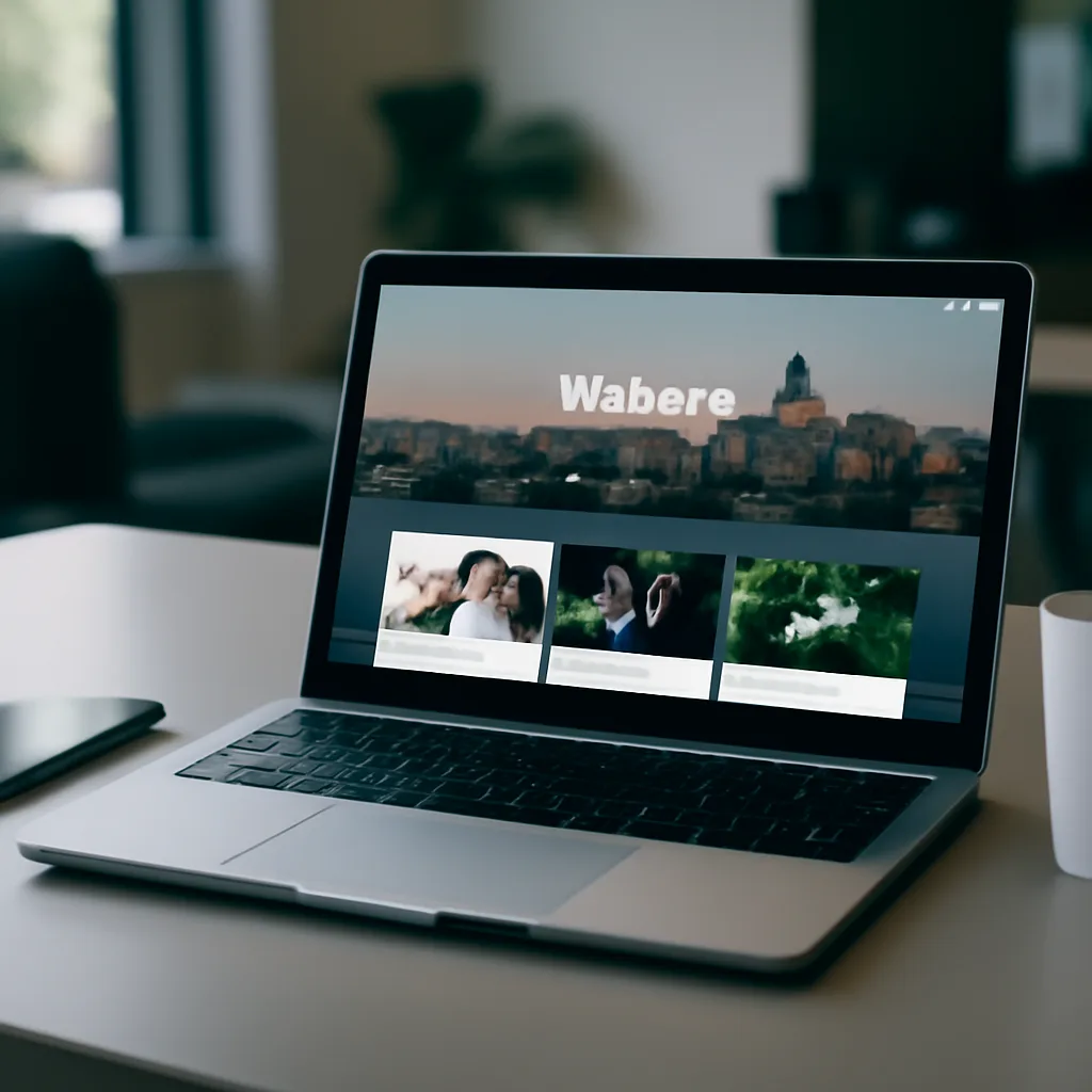 Videograf için profesyonel web sitesi ve dijital çözümler
