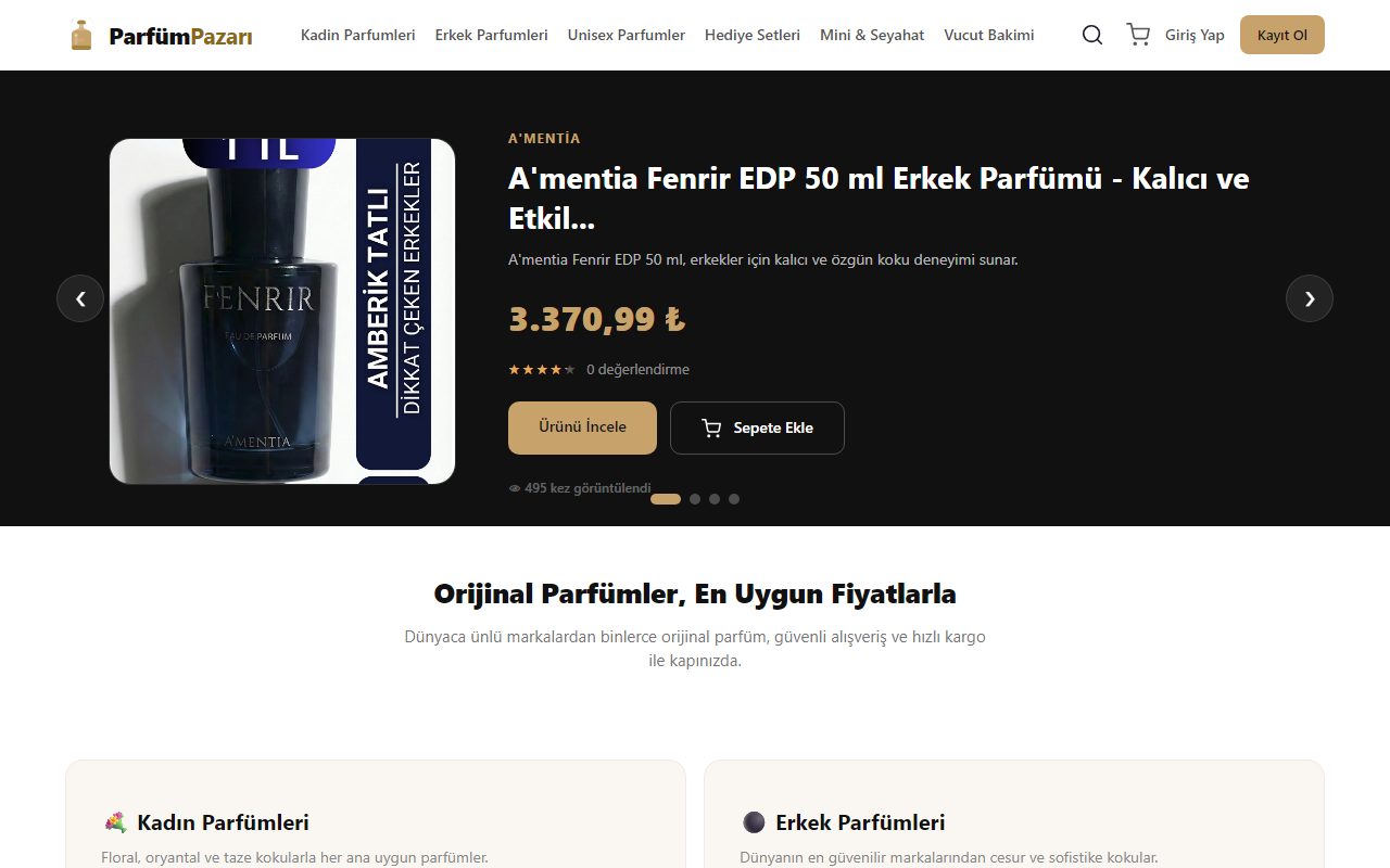 ParfumPazari.com - Online Parfum Magazasi