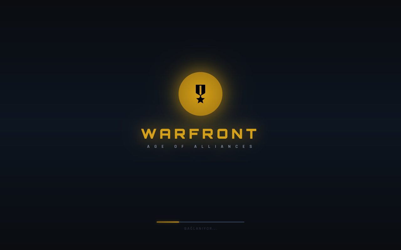 WARFRONT: Age of Alliances - Web Tabanlı Strateji Oyunu