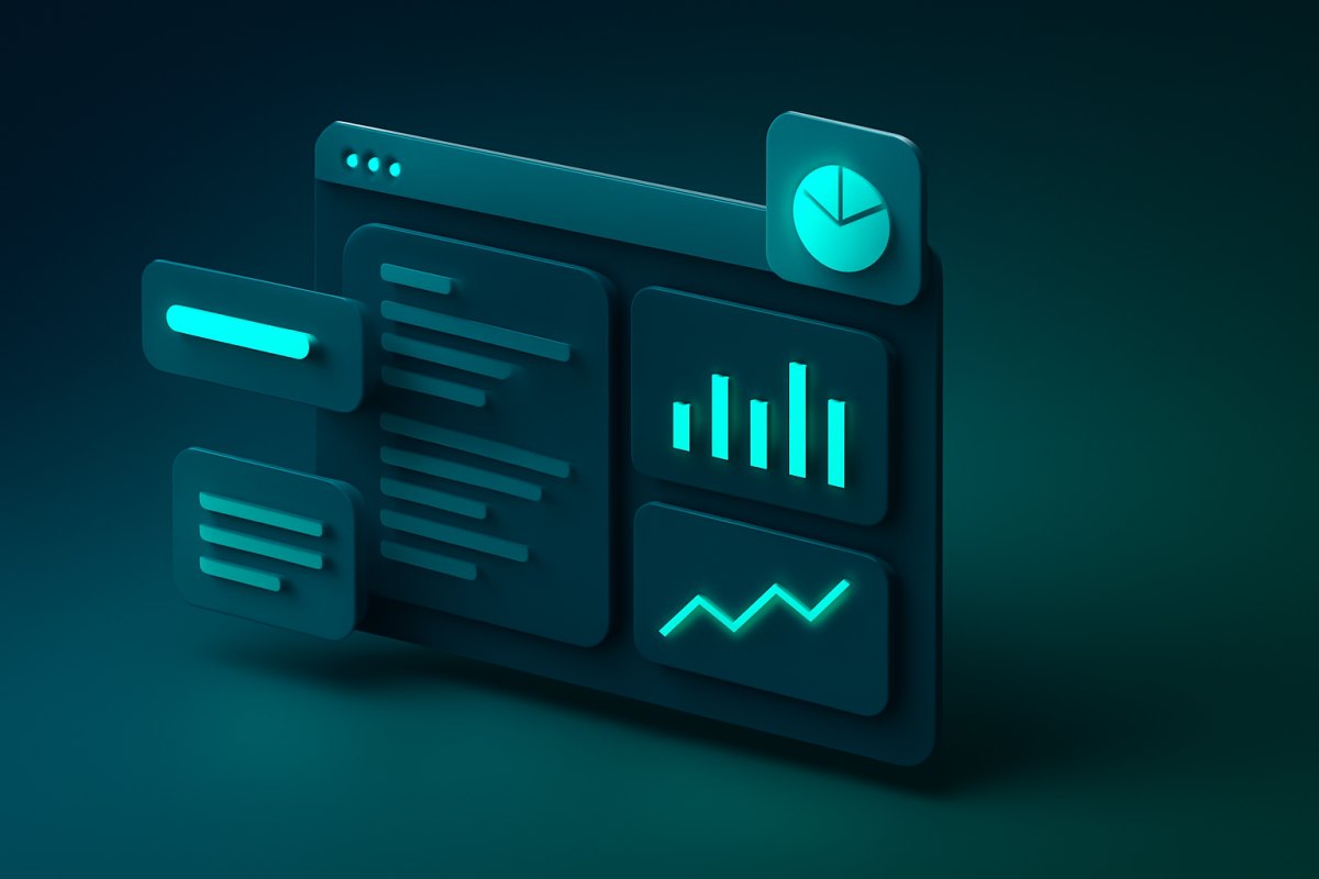 Web uygulaması ve dashboard geliştirme
