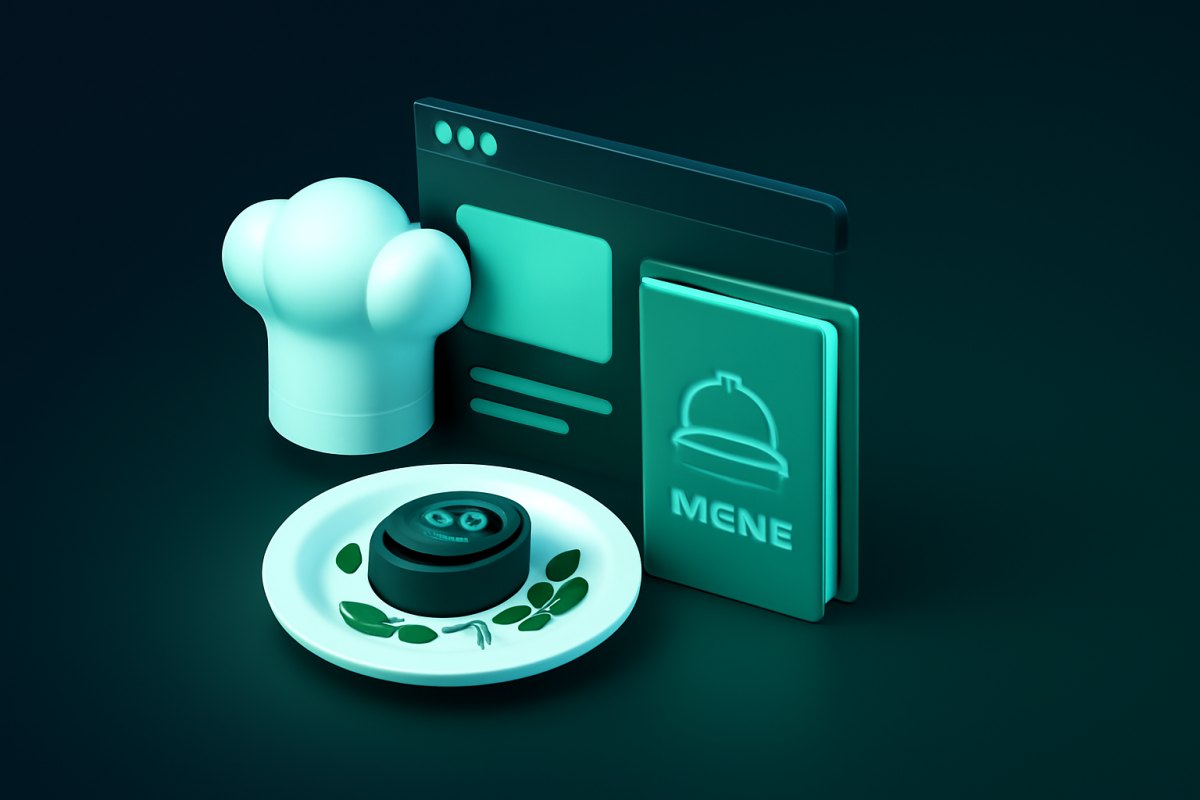 Restoran & Kafe Web Sitesi — Menüsü Online, Müşteri Kapınızda